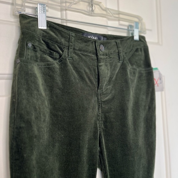 NWT Simons Straight Leg Corduroy Trouser 0 Green - Picture 2 of 14